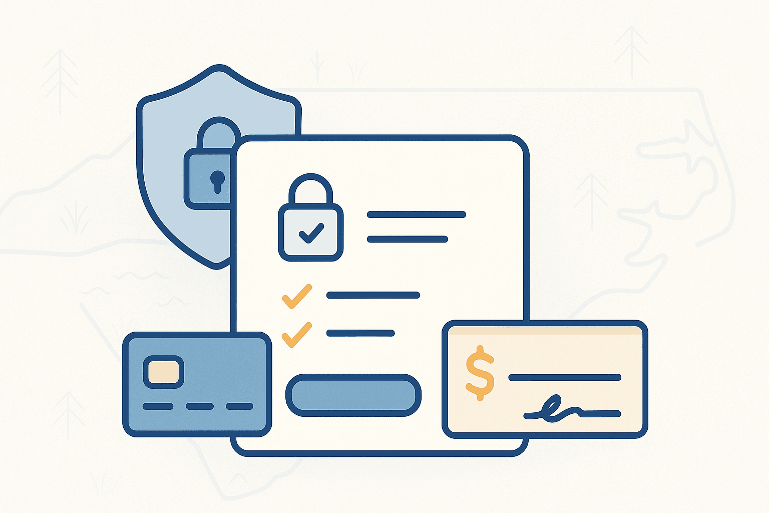 Secure payment for North Carolina DMV fees